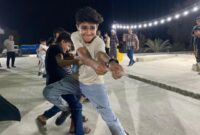 گزارش تصویری/ جشن روز کودک در روستای مهرگان