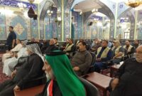 حضور ۳۵ نفر از خادمین و مسولین مواکب شهرستان طویریج از استان کربلا در شهرستان بندرلنگه 