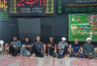 مراسم بزرگداشت رهبر شهید انقلاب اسلامی و قرائت قرآن در روستای کندران بندرلنگه برگزار شد